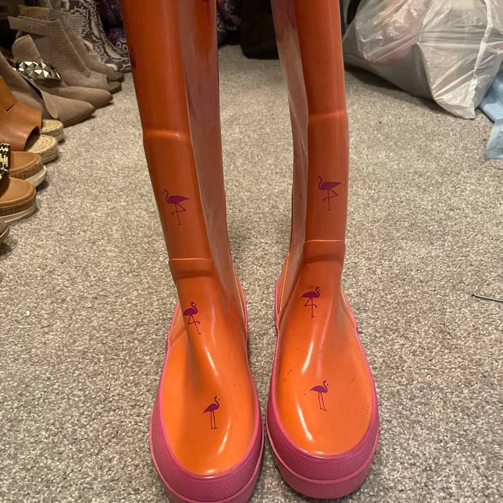 J crew rain boots